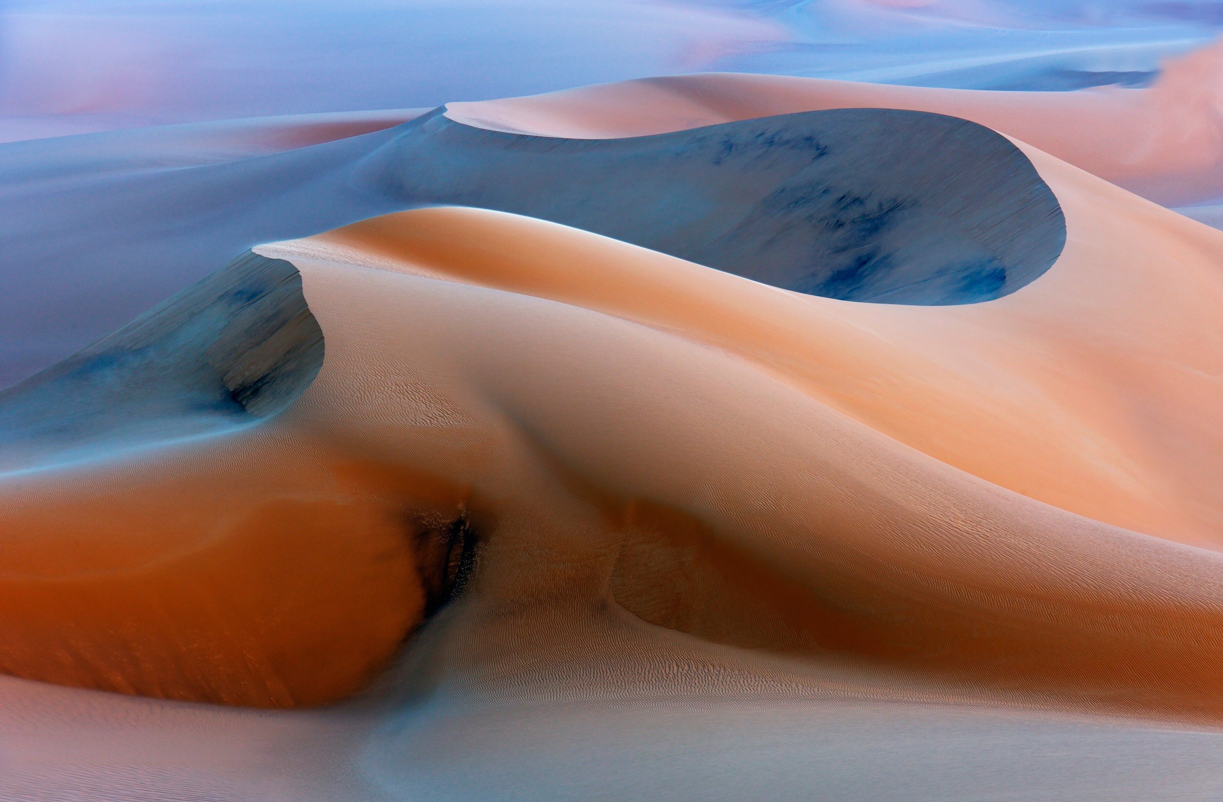 sand, Dune, Before, Sunrise, Dunes Wallpaper