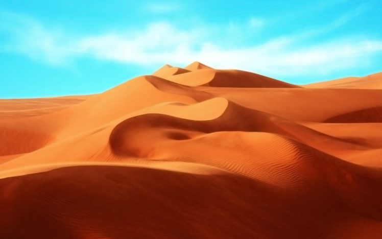 only, Desert HD Wallpaper Desktop Background