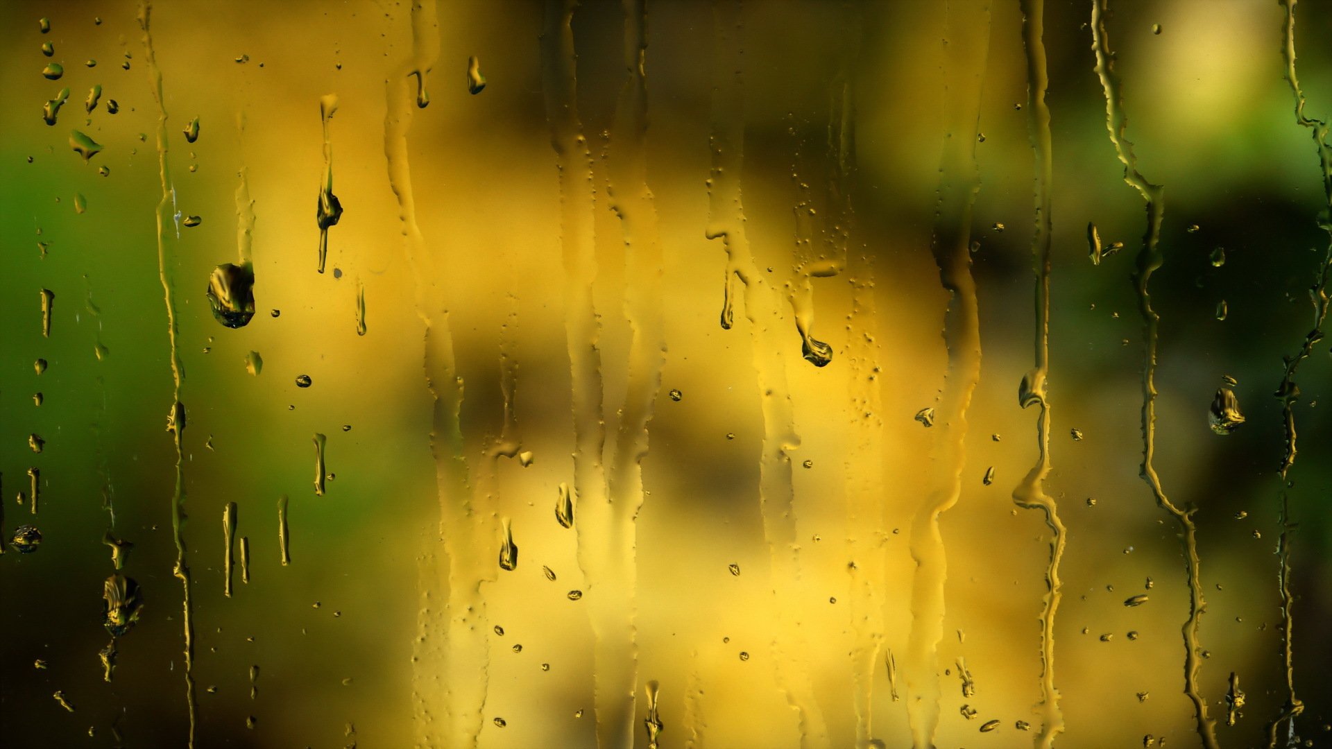 window, Glass, Drops, Rain, Bokeh Wallpaper