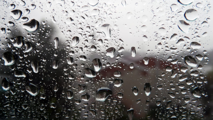 window, Drops, Glass, Rain, Storm, Abstract HD Wallpaper Desktop Background