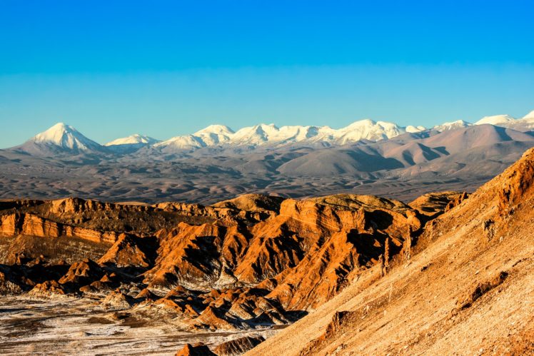 mountains, The, Desert, The, Atacama, Desert, Chile HD Wallpaper Desktop Background