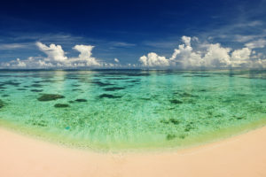 ocean, Sand, Water, Heat, Beach, Transparency, Sea, Reflection, Sky, Clouds