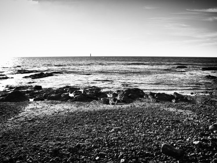 beach, Stones, Sea HD Wallpaper Desktop Background