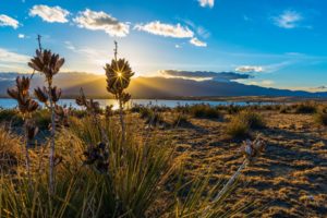 grass, Lake, Sun, Nature, Clouds, Mountains, Landscapes, Sunset, Sunrise, Sky, Clouds, Lakes