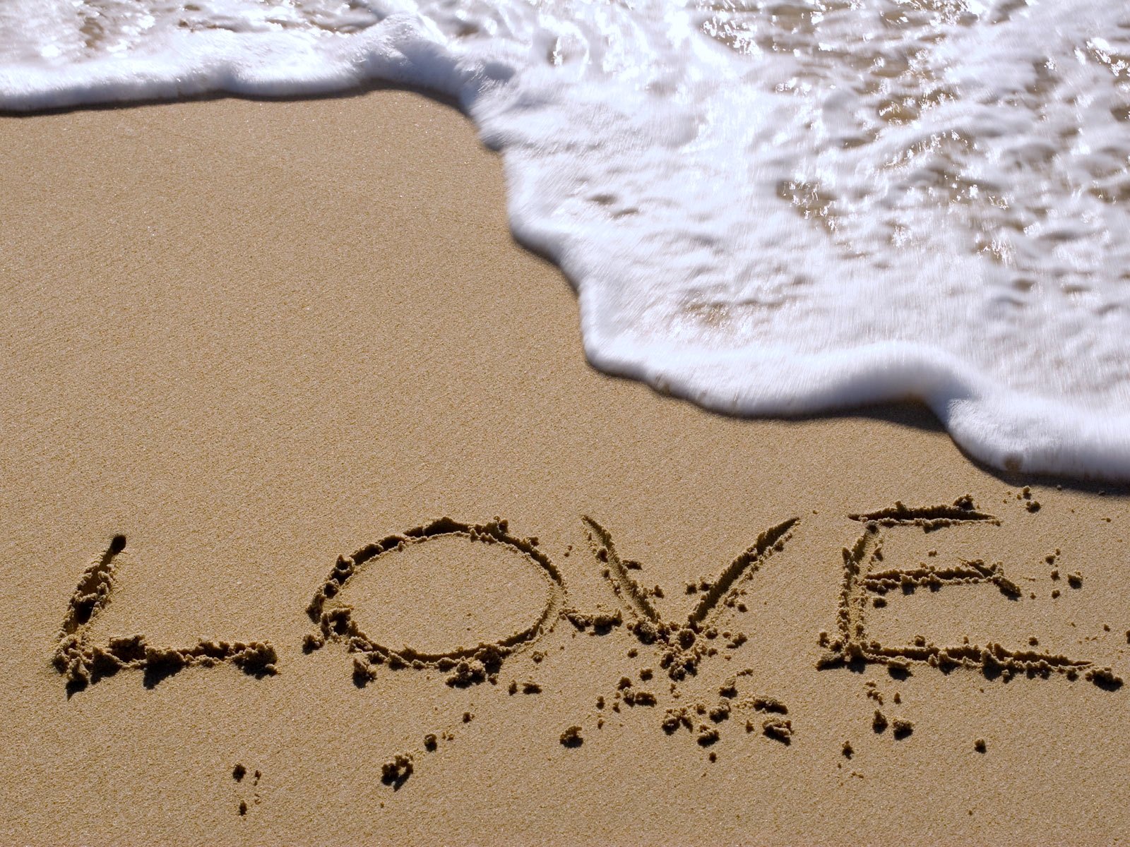 love, Beach, Sea, Sand Wallpaper