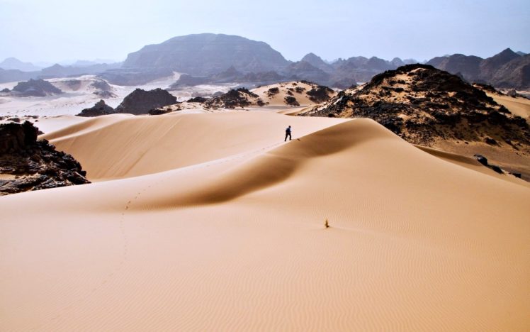 algeria, Tassili, Hoggar, Sand, Desert HD Wallpaper Desktop Background