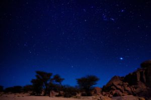 algeria, Tassili, Night, Stars, Desert