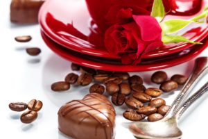 rose, Flowers, Coffee, Red, Love, Romance, Life, For, Chocolate, Gift, Couple