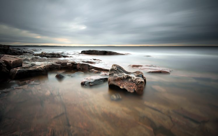 landscapes, Beach, Rocks, Skyscapes HD Wallpaper Desktop Background