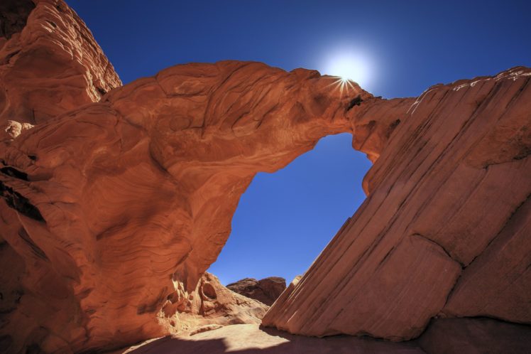 arch, Arches, Desert, Landscapes, National, Nature, Park, Rock, Rocks, Sky, Stones, Trees, Usa, Uta, Blue HD Wallpaper Desktop Background