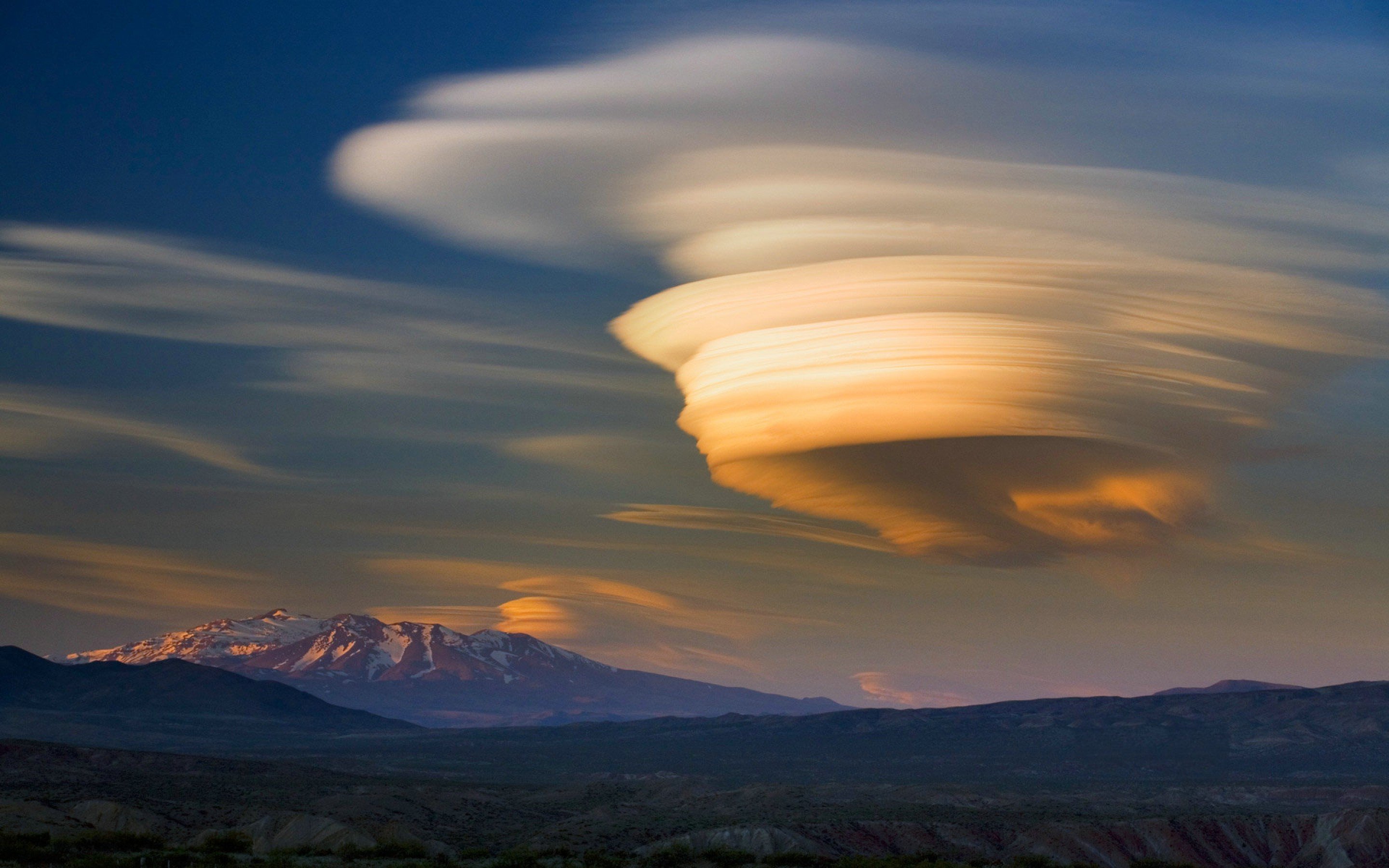 volcano, Mountain, Lava, Nature, Landscape, Mountains, Fire, Sky, Cloud, Clouds Wallpaper