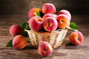 peaches, Table, Delicious, Summer, Fruits, Fresh, Basket, Food