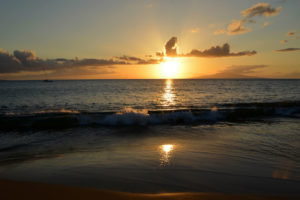 sunrises, And, Sunsets, Sea, Sky, Maui, Hawaii, Horizon, Nature
