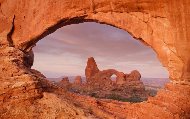 landscape, Nature, Arch, Rock, Desert HD Wallpaper Desktop Background