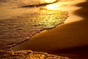 beach, Sand, Sunset, Sunrise, Reflection, Sea, Ocean