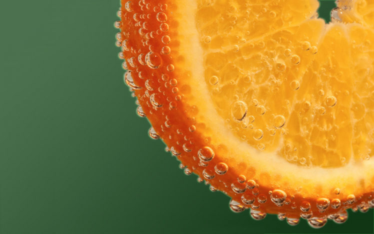 orange, Drops HD Wallpaper Desktop Background