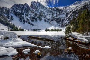 rivers, Mountains, Landscapes, Lakes, Winter, Snow, Reflection