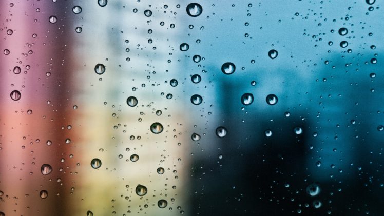 cityscapes, Focus, Water, Drops, Condensation, Teardrops HD Wallpaper Desktop Background