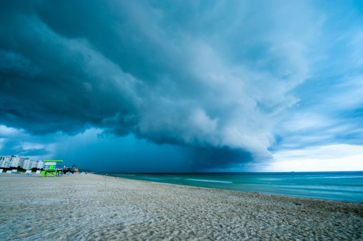 storm, Weather, Rain, Sky, Clouds, Nature, Ocean, Sea HD Wallpaper Desktop Background