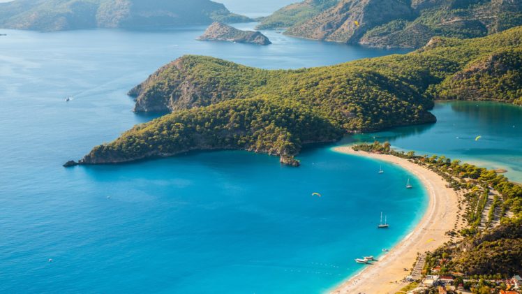 amazing, Landscape, Nature, Beauty, Beach, Blue, Turkey, Oludeniz HD Wallpaper Desktop Background