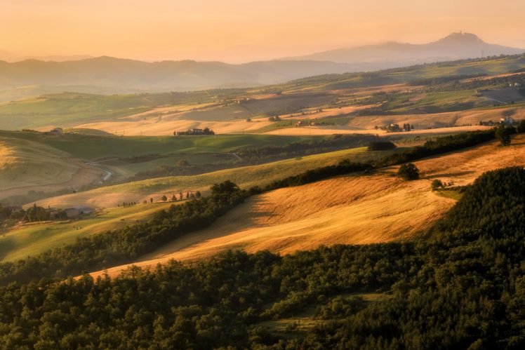 italy, Scenery, Fields, Grasslands, Forests, Tuscany, Nature HD Wallpaper Desktop Background