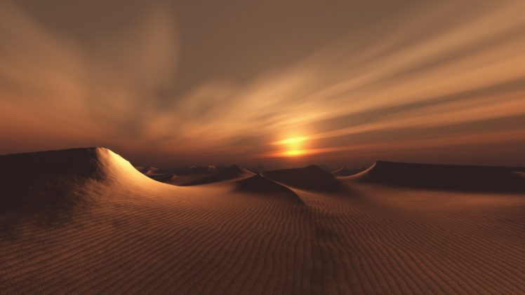 desierto, Arena, Nubes, Naturaleza HD Wallpaper Desktop Background