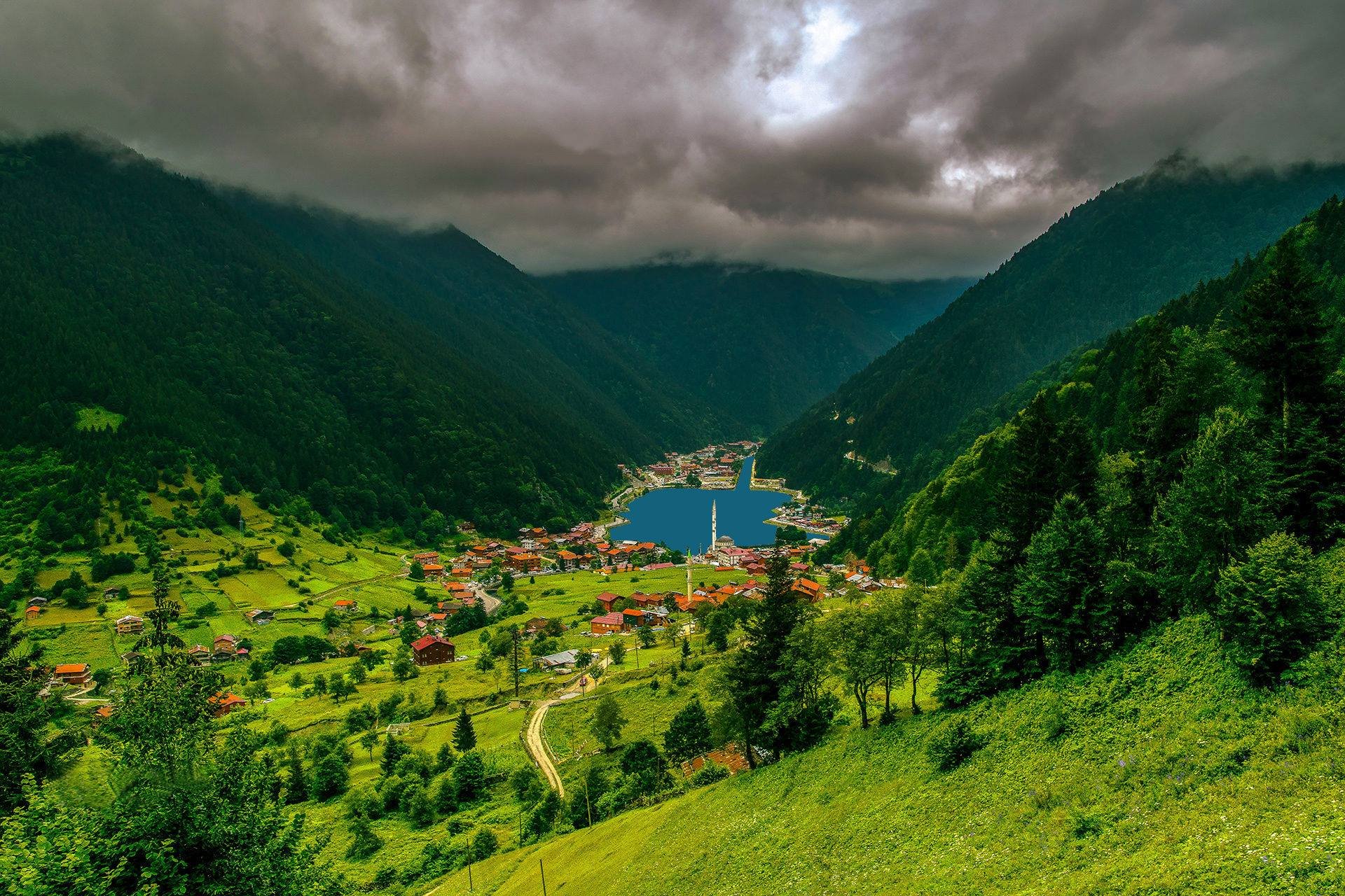 karagol, Artvin, Mountain, Lake, Landscape, Turkey, Nature, Beauty, Amazing, Sky Wallpaper