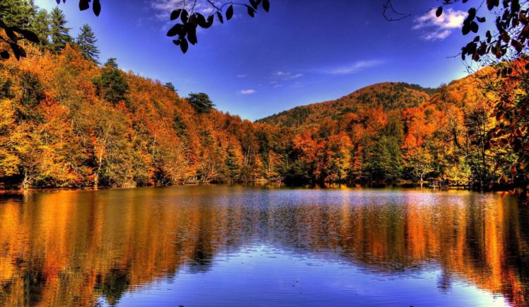 turkey, Landscape, Nature, Beauty, Amazing, Yedi, Goller, Sky, Lake, Forest, Autumn HD Wallpaper Desktop Background
