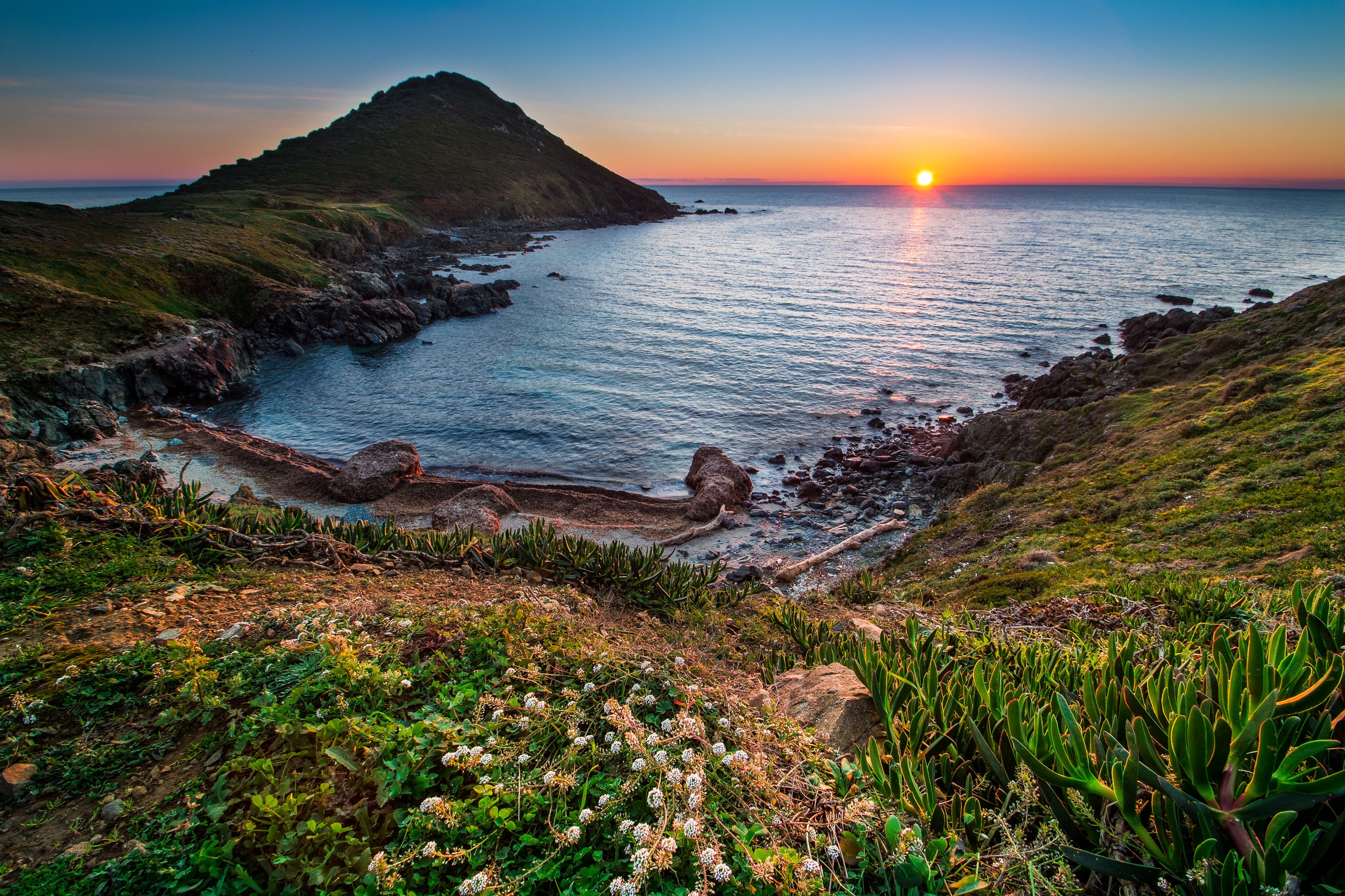 france, Coast, Sunrises, And, Sunsets, Scenery, Cove, Mediterraneo, Nature Wallpaper