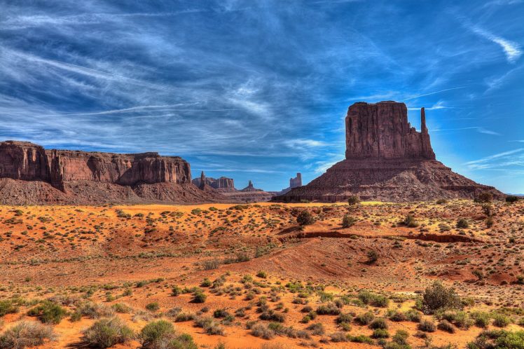 usa, Sky, Crag, Monument, Valley, Utah, Nature HD Wallpaper Desktop Background