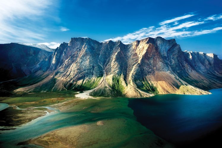 canada, Parks, Mountains, Lake, Torngat, Mountains, National, Park, Nature HD Wallpaper Desktop Background