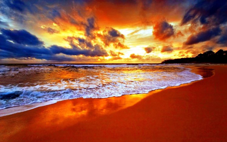 beach, Sky, Clouds, Beauty HD Wallpaper Desktop Background
