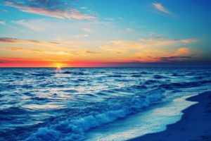 beach, Sea, Ocean, Beauty, Sky, Sloud, Sunset