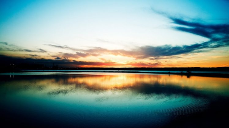 beach, Sea, Ocean, Beauty, Sky, Sloud, Sunset HD Wallpaper Desktop Background