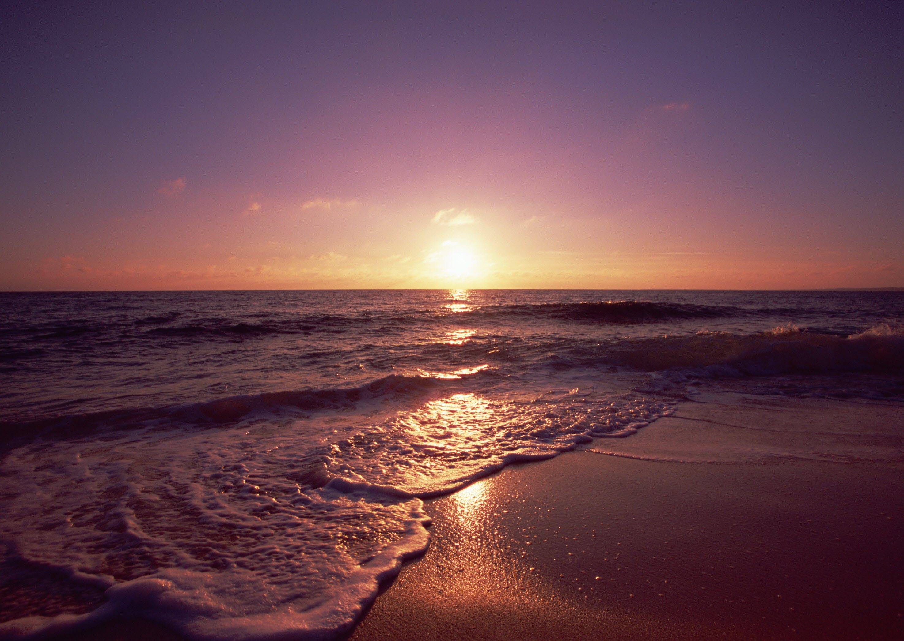 beach, Sea, Ocean, Beauty, Sky, Cloud, Sunset Wallpaper