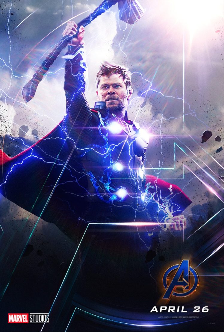 Chris Hemsworth, Thor, Avengers Endgame, Marvel Cinematic Universe, Marvel Comics HD Wallpaper Desktop Background