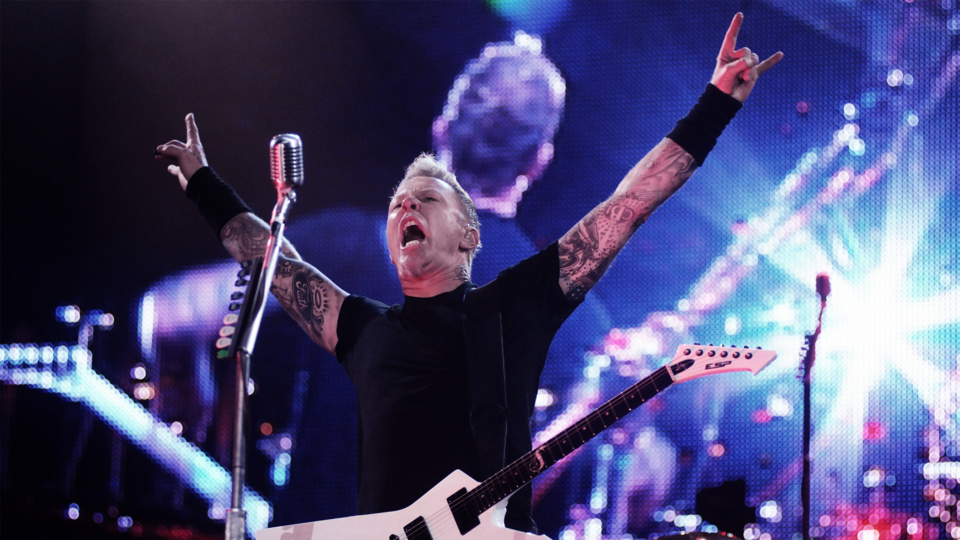 entertainment, Metallica, Concert, Guitars, Musician, James, Hetfield Wallpaper