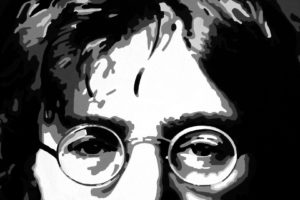 beatles, John, Lennon, Vector, Abstract, Groups, Bands, Glasses, Classic, Face, Eyes, People