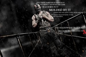 quotes, Shadows, Typography, Darkness, Bane, Tom, Hardy, Batman, The, Dark, Knight, Rises