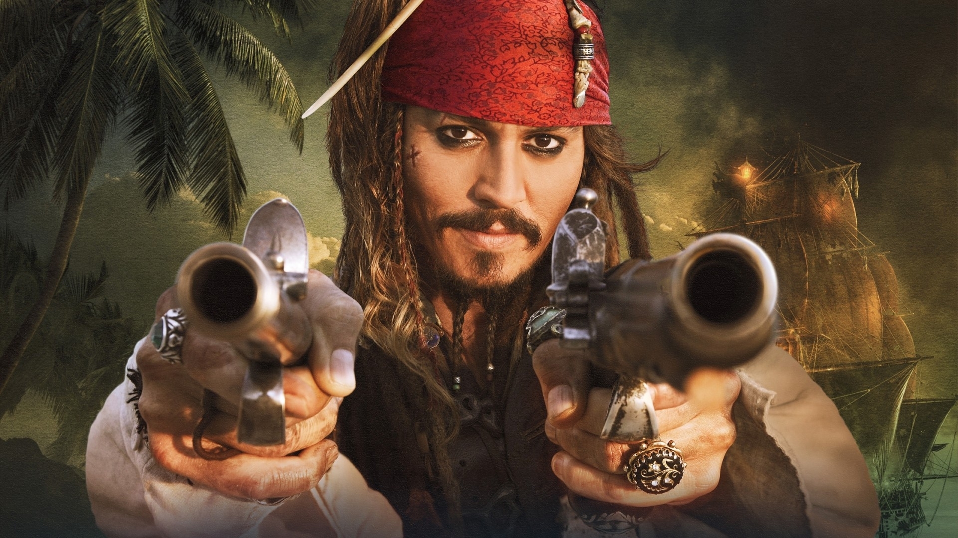 guns, Movies, Pirates, Of, The, Caribbean, Johnny, Depp, Actors, Captain, Jack, Sparrow Wallpaper