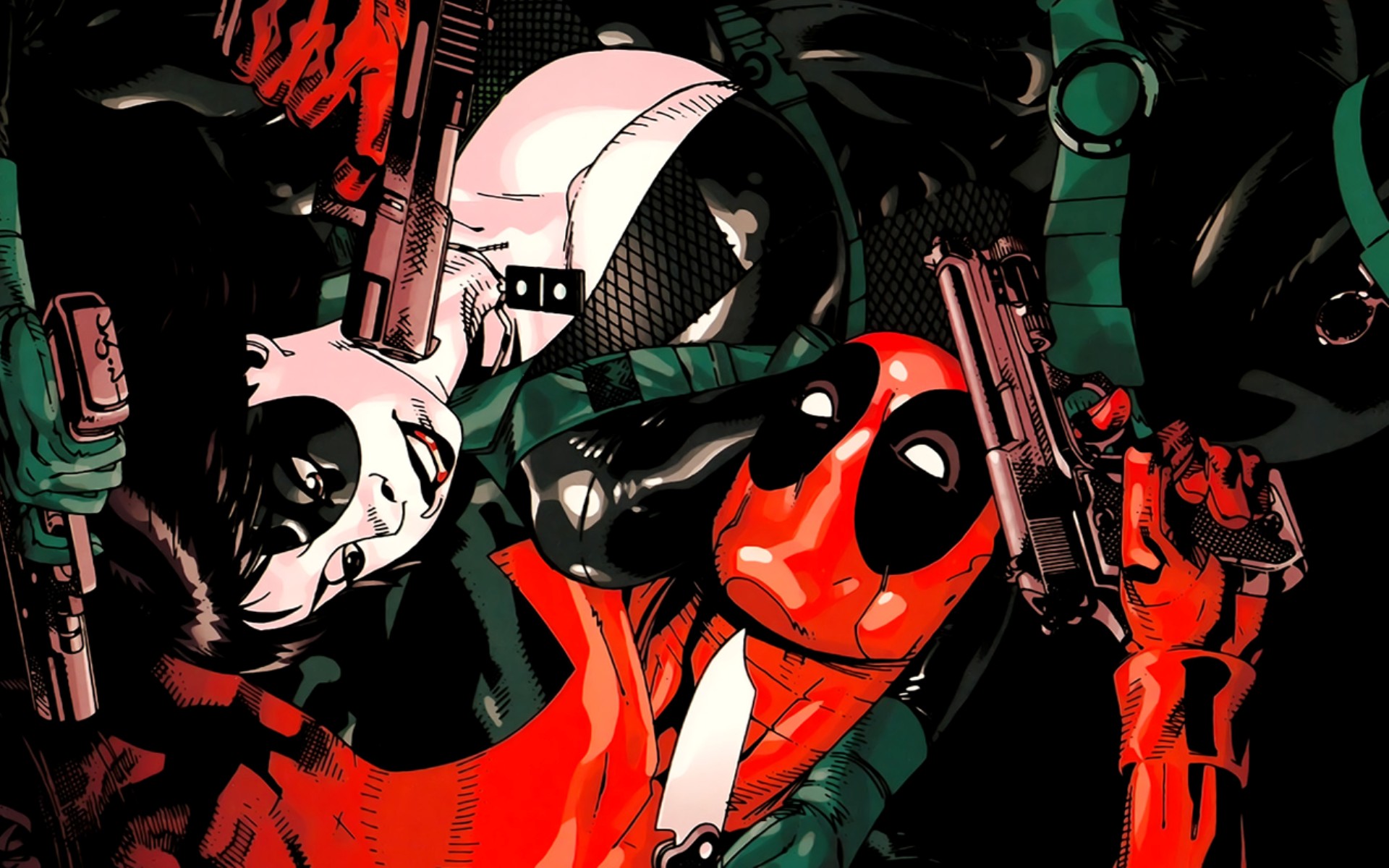 deadpool, Wade, Winston, Wilson, Anti hero, Marvel, Comics, Mercenary Wallpaper