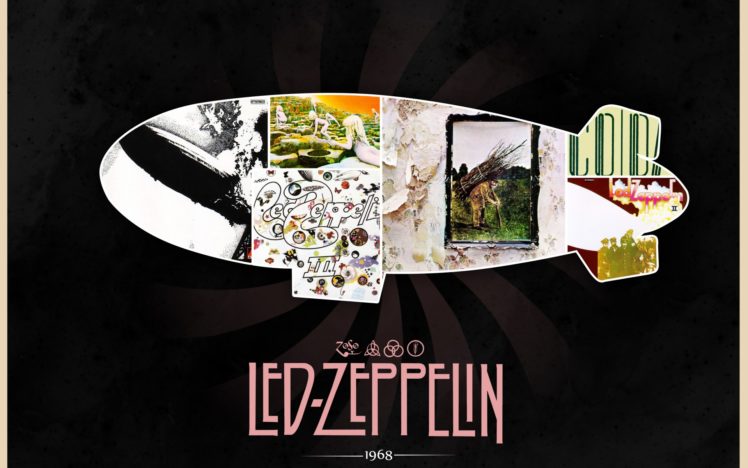 led, Zeppelin, Rock, Classic, Album, Art, Airship, Robert, Plant, Jimmy, Page, John, Bonham, John, Paul, Jones, 1968 HD Wallpaper Desktop Background