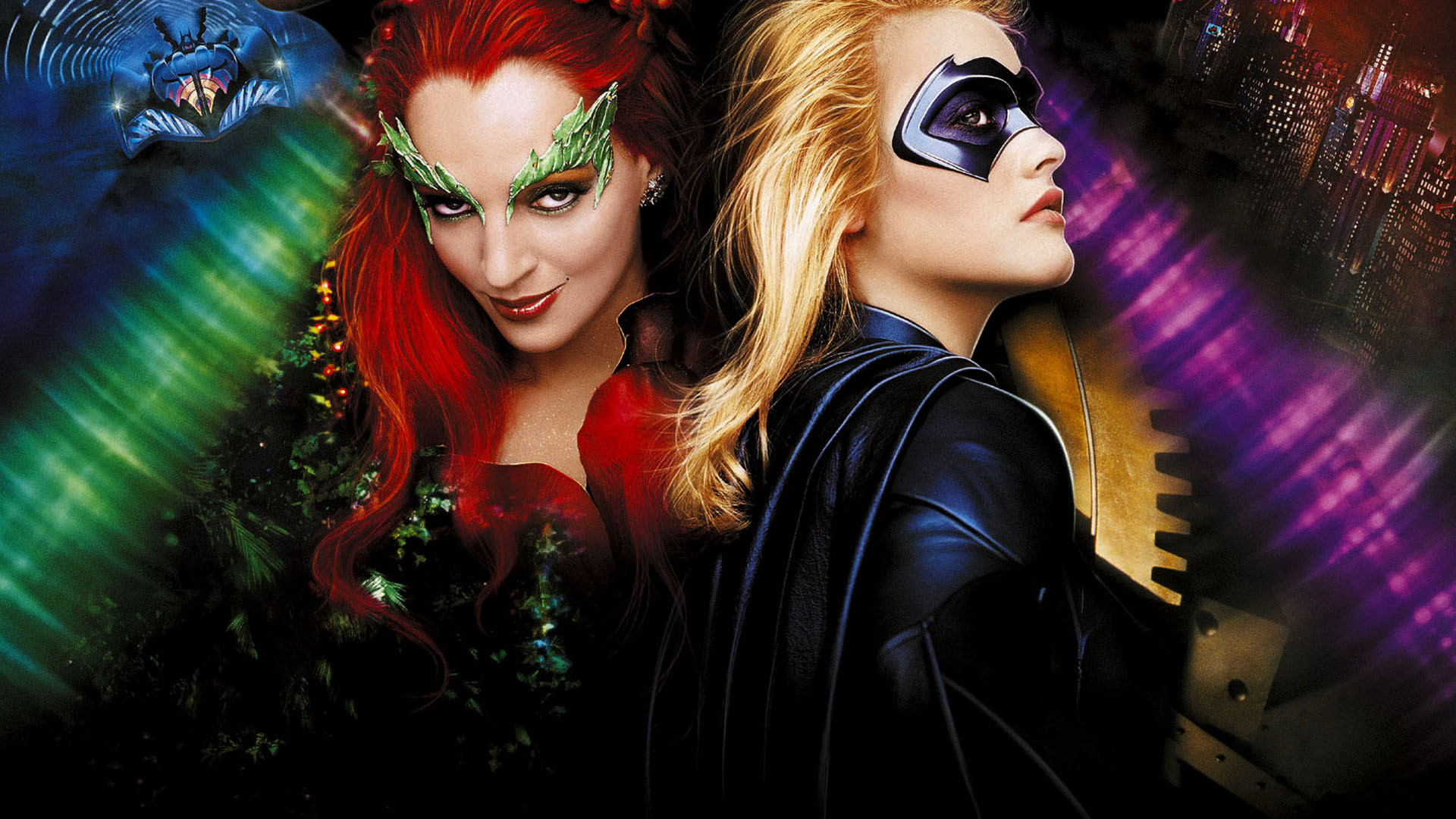 ivy, Batgirl, Batman, And, Robin, Movies, Women, Females, Girls, Blondes, Redheads, Face, Babes Wallpaper