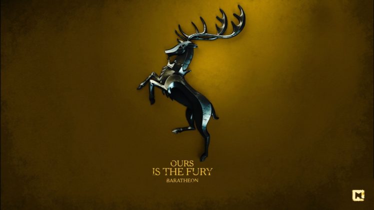 multicolor, Game, Of, Thrones, Tv, Series, House, Baratheon, Ours, Of, The, Fury HD Wallpaper Desktop Background