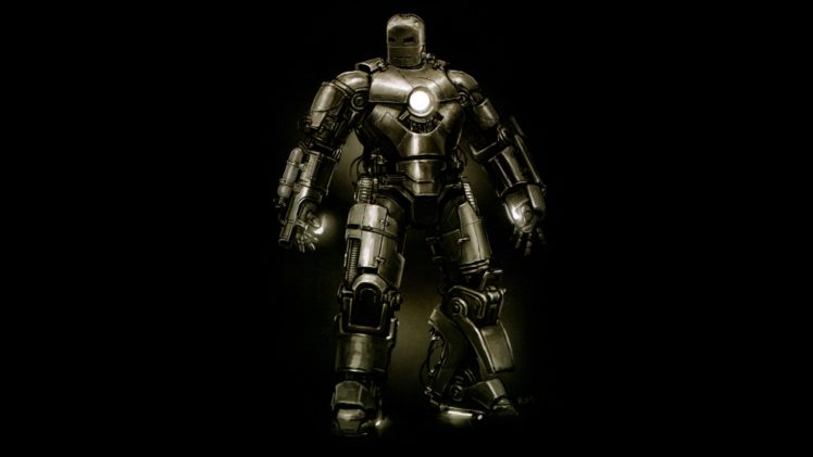 iron, Man, Suit, Superheroes, Mark, Marvel, Comics, Black, Background, Mark HD Wallpaper Desktop Background