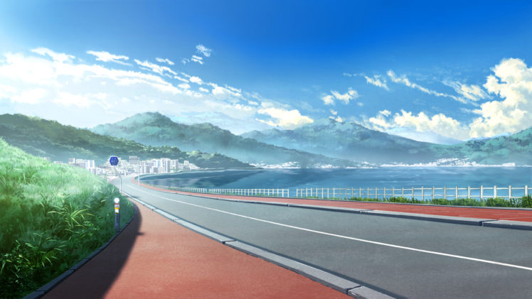 city, Clouds, Game, Cg, Grisaia, No, Kajitsu, Landscape, Scenic, Sky HD Wallpaper Desktop Background