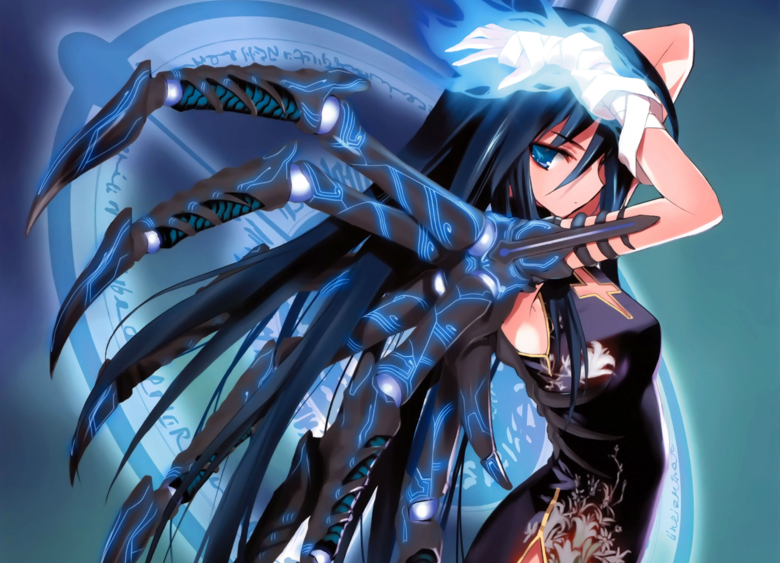 chinese, Dress, Hima, Kaku san sei, Million, Arthur, Long, Hair, Nopan Wallpaper