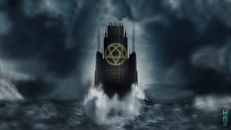 h, I, M, His infernal majesty, H i m, Nu metal, Metal, Hard, Rock, Ville, Sci fi, Ocean, Apocalyptic, Him HD Wallpaper Desktop Background