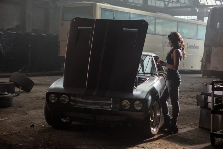 Michelle Rodriguez Fast Furious 6 Hot Rod Rods