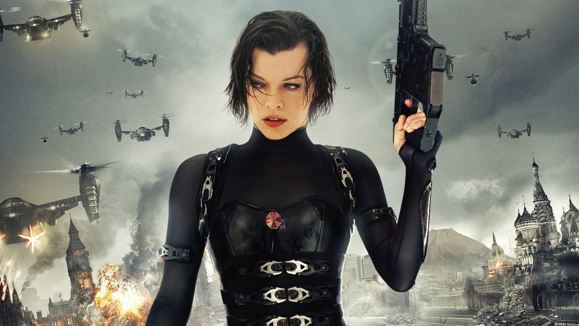 resident, Evil, Retribution, Milla, Jovich Wallpaper